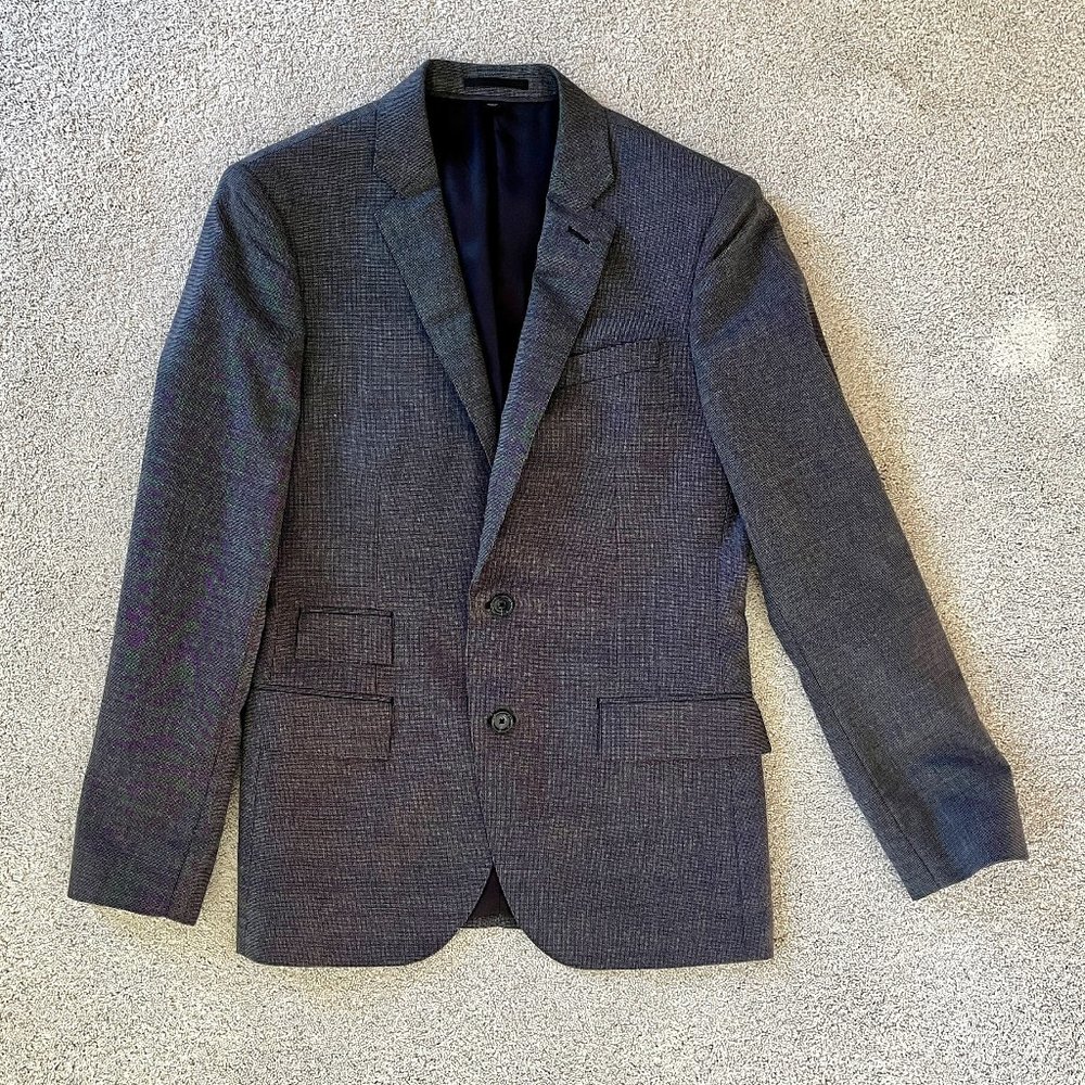 J Crew Ludlow Suit Charcoal